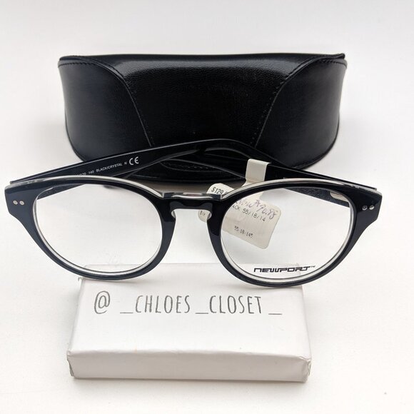 🕶️NEWPORT N2 2016 Unisex Eyeglasses with Case /EUB351🕶️ - Picture 2 of 9